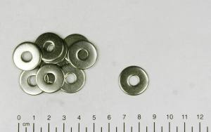 25x Edelstahl Unterlegscheibe/Karosseriescheibe, 6.4 x 20mm, V4A