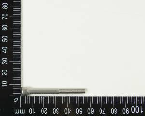 10x Edelstahl Zylinderschrauben, Innensechskant, 5x50mm, V4A