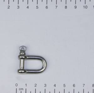 Schäkel, standard, gerade, M5, 5mm, Edelstahl V4A