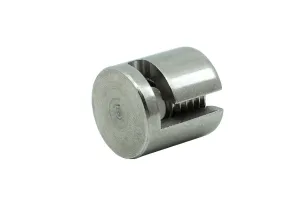 Edelstahl Kreuzklemme, 0-90° für Drahtseile mit 4mm