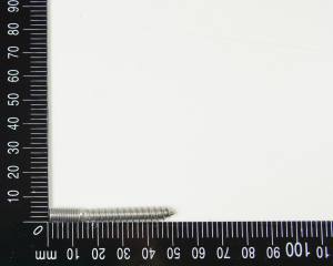 1x Edelstahl Stockschrauben, M6, 6x50mm