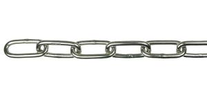 Rest 0,77 Meter, Edelstahl Kette langgliedrig, 4mm, V4A