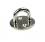 B-Ware KAMERO Edelstahl Augplatte / Deckauge -  rund - D6, D=40mm, V4A