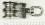 Edelstahl Doppelblock/Seilblock/Umlenkrolle mit 50mm Rolle, Länge ca. 142mm, V2A