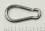 Edelstahl Karabiner, Karabinerhaken, 10x100mm, V4A / AISI 316