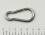 Edelstahl Karabiner, Karabinerhaken, 5x50mm, V4A / AISI 316