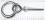 Ringschraube mit Ring, metrisches Gewinde, M12 x 90mm, Edelstahl V4A