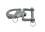 KAMERO Patenthaken Marathon Sicherheits Schnellverschluss, breiter Schäkel 45mm, Länge 12,5cm, V4A