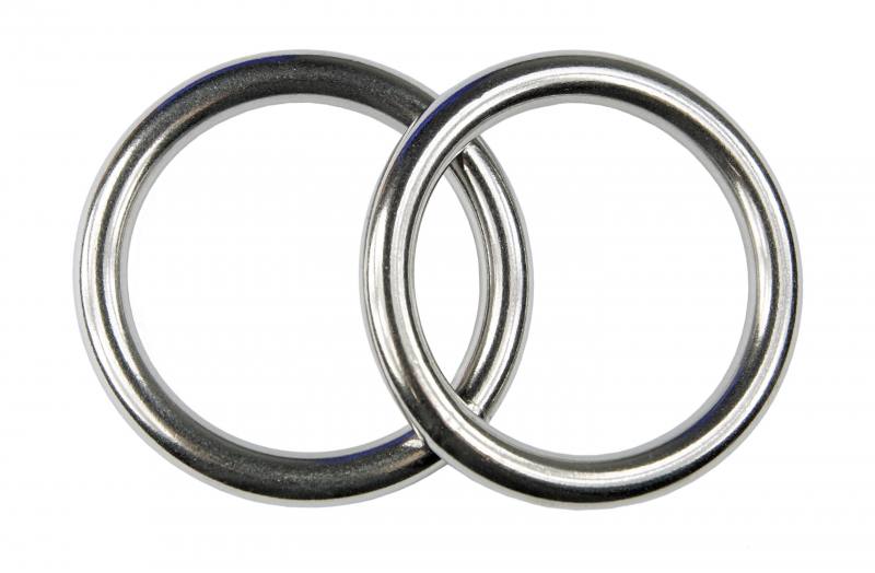 Edelstahl Ronde Ring Durchmesser ca 200mm x 12mm V4A 1.4404