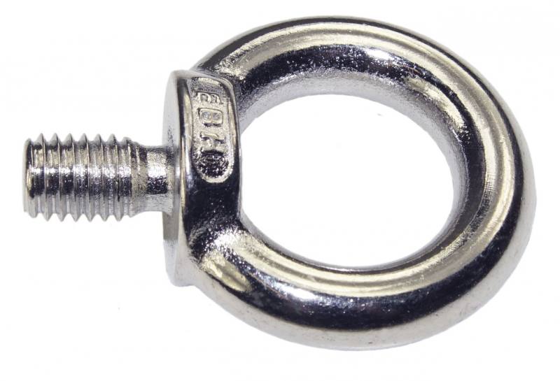 Ringschraube, metrisches Gewinde, M6 x 10mm, Edelstahl