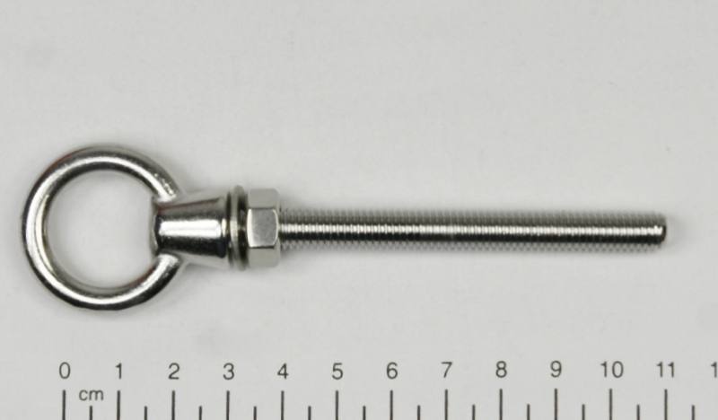 metrisch Ringbolzen / Augbolzen Ring Ringschraube M12 12x90mm Edelstahl V4A 
