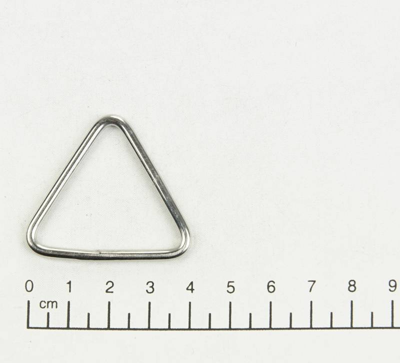 2x Edelstahl Triangel Ringe, Dreieck, 3x35mm, rostfrei