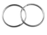 10x Edelstahl Sicherungsringe, Schlüsselringe, 30mm, Stärke 1,5mm