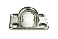 MgcTolBox M6 Deckenhaken Schwerlast, Deckenhaken und Karabiner mit, ösen  Edelstahl 6cm-80kg, Augplatte Edelstahl mit Öse für Hängessel Sonnensegel  und Schiffsdeck : : Baumarkt