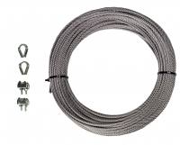 3mm Set, 50 Meter Drahtseil, 2x ...