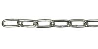 Rest 0,32 Meter, Edelstahl Kette langgliedrig, 3mm, V4A